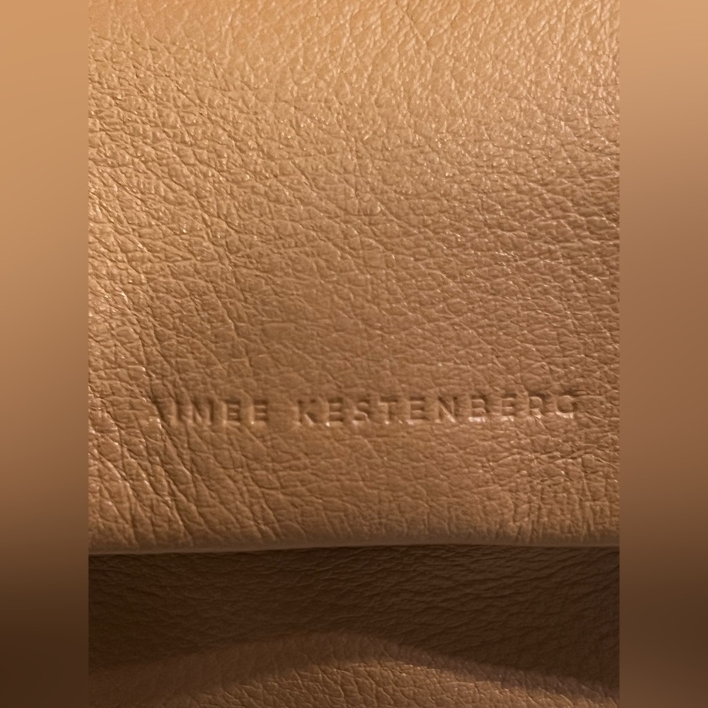 AIMEE Kestenberg Leather"Preston"Mini Crossbody Bag with Patterned Interior - Picture 2 of 15